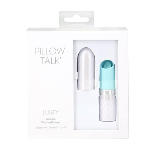 Pillow Talk Lusty Flickering Massager Clit Ticklers and Pulsators