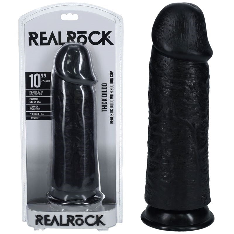 REALROCK 25cm Extra Thick Dildo Realistic Dildos