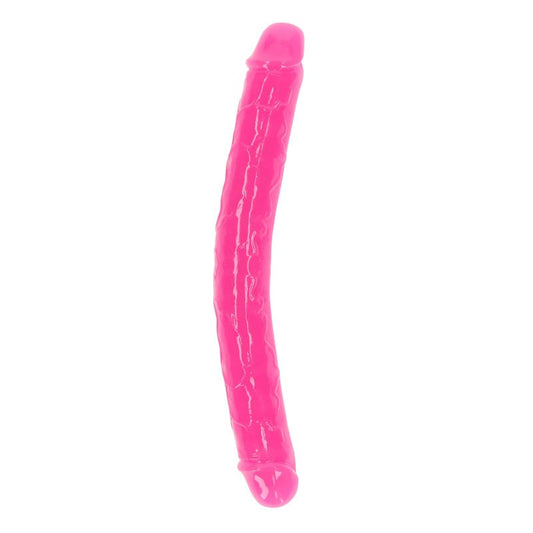 REALROCK Dual-Ended Glow-in-the-Dark Pleasure Toy - Realistic Dildos