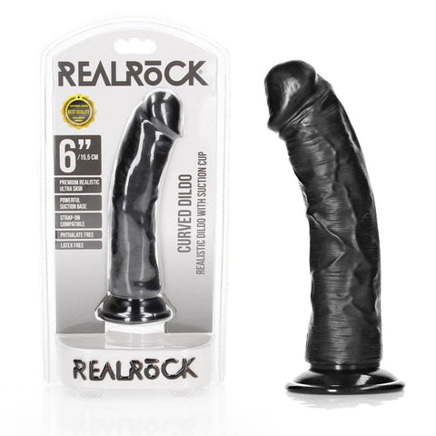 REALROCK Realistic Curved Dildo - Elevate Satisfaction, Pleasure Revolution - Realistic Dildos
