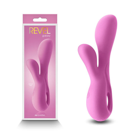 Cosmic Rapture - NS Novelties' Dual-Stimulation Galaxy Rabbit Vibrator - Remote Control Vibrators