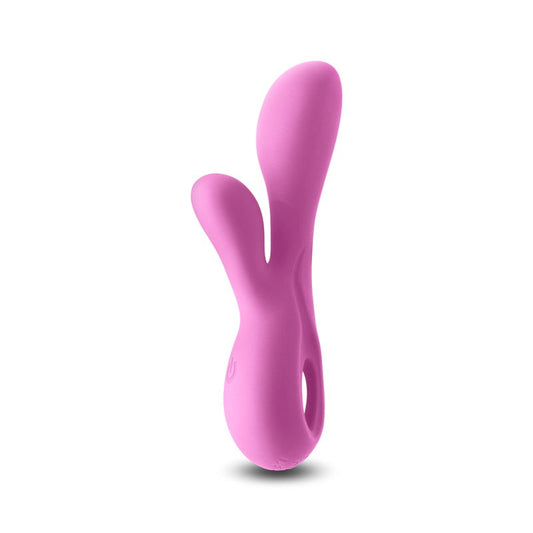 Cosmic Rapture - NS Novelties' Dual-Stimulation Galaxy Rabbit Vibrator - Remote Control Vibrators