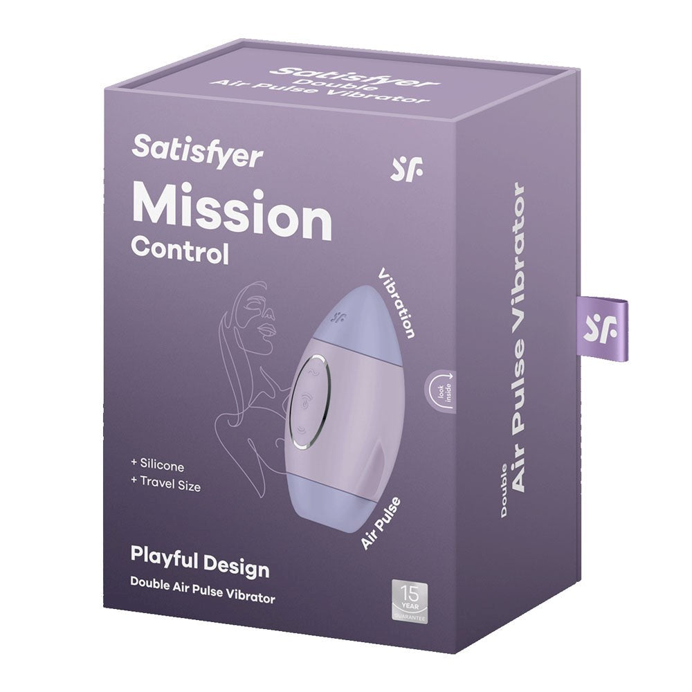 Satisfyer Mission Control Air Pulse Pussy And Clit Toys