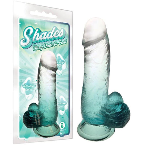 Shades 6 Inch Jelly TPR Dong - Realistic Dildos