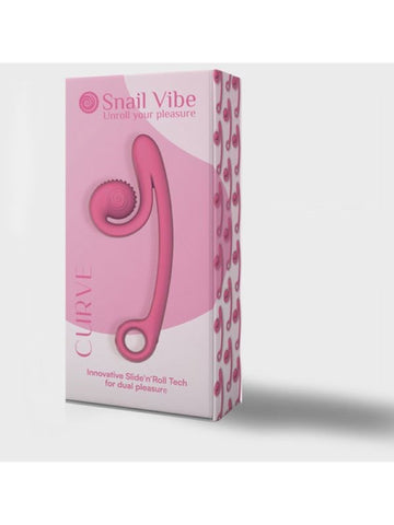 Snail Vibe Curve - Seamless G-Spot and Clitoral Pleasure - Remote Control Vibrators