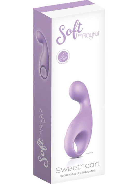 Soft By Playful Sweetheart Rechargeable Stimulator - Clit Ticklers and Pulsators