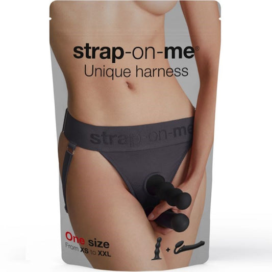 Strap-On-Me's Dual-Ring Harness - Enhance Intimate Experiences - Realistic Dildos