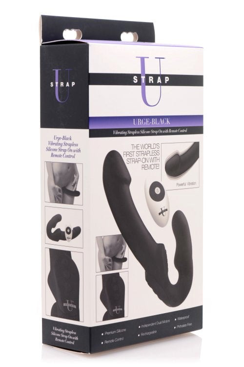 Urge Strapless Strap On With Remote - Strap On Sextoys
