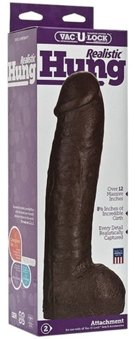 Vac-U-Lock Realistic Hung - Realistic Dildos