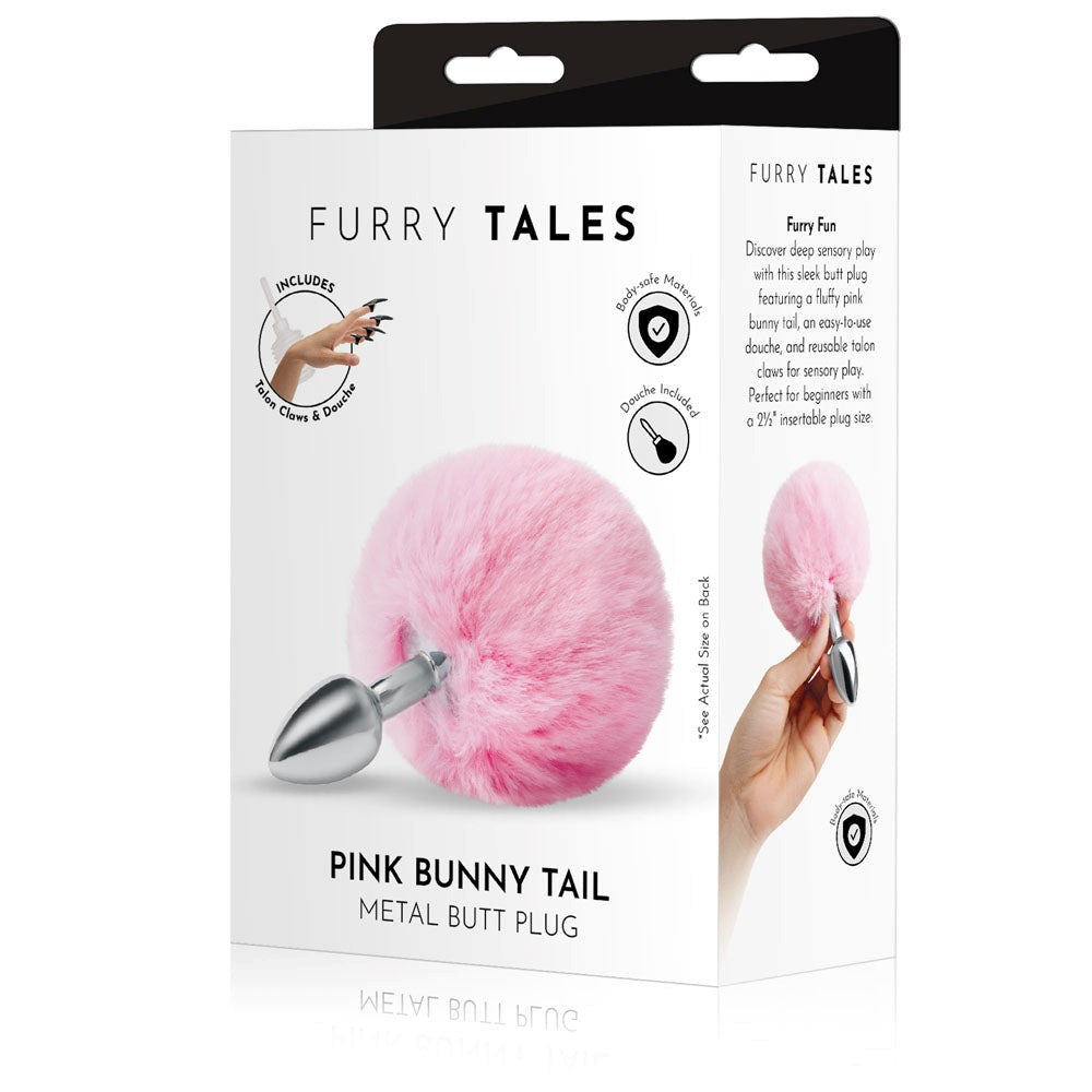 WhipSmart Furry Tales Bunny Tail Anal Plug Butt Plugs