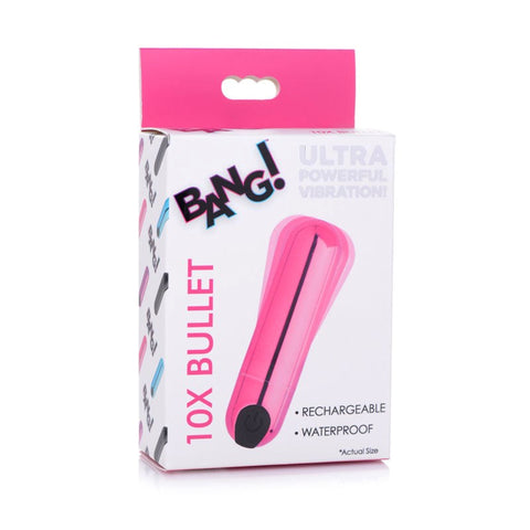 Bang! 10X Bullet - Discreet, Powerful, and Ready for Satisfaction - Bullet Vibrators