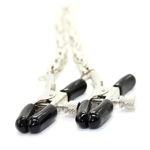 Bondage Adjustable Nipple Clamps - Breast and Nipple Toys