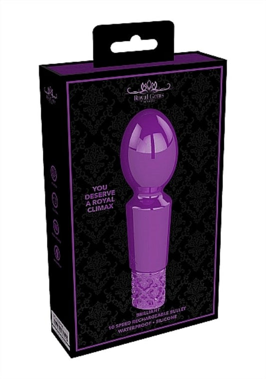 Brilliant Rechargeable Silicone Bullet - Luxury Sex Toys