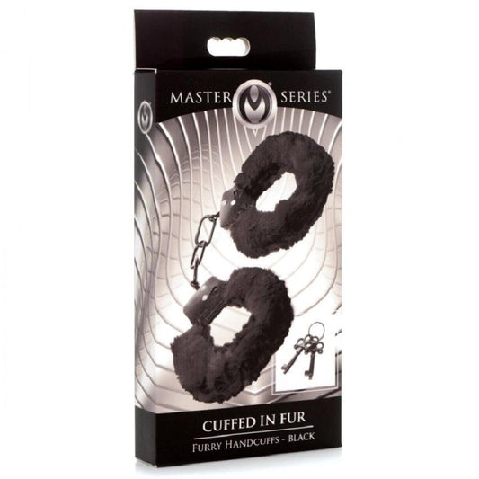 Master Series Cuffed in Fur - Indulgent Furry Handcuffs - Babydolls and Chemises