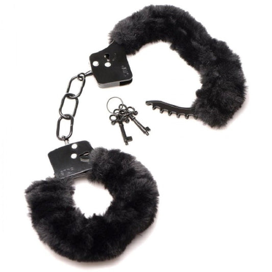 Master Series Cuffed in Fur - Indulgent Furry Handcuffs - Babydolls and Chemises