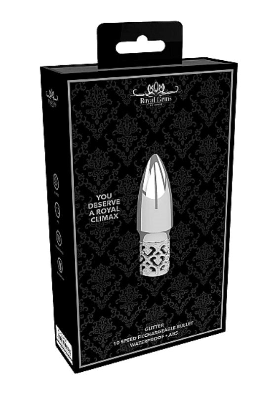 Glitter Rechargeable ABS Bullet Bullet Vibrators