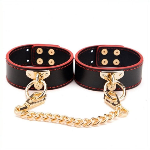Golden Chain Wrist & Ankle Cuffs - Explore Sensual Restraints - Cuffs and Restraints