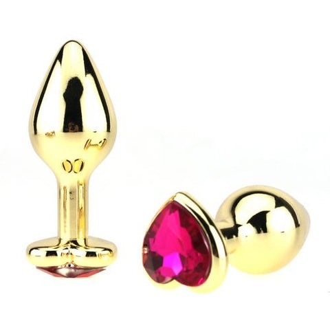 BDStyle Large Golden Heart Intimate Adornment - Love Eggs and Kegel Exercisers