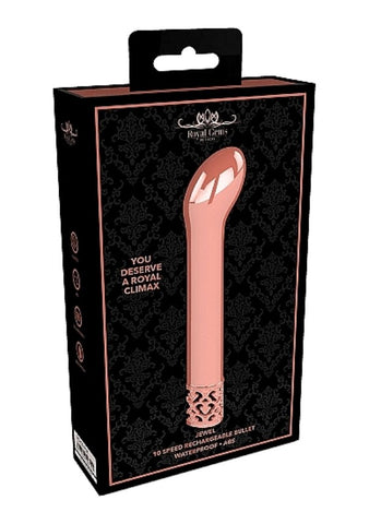 Jewel Rechargeable ABS Bullet - Mini & Slim Vibrators