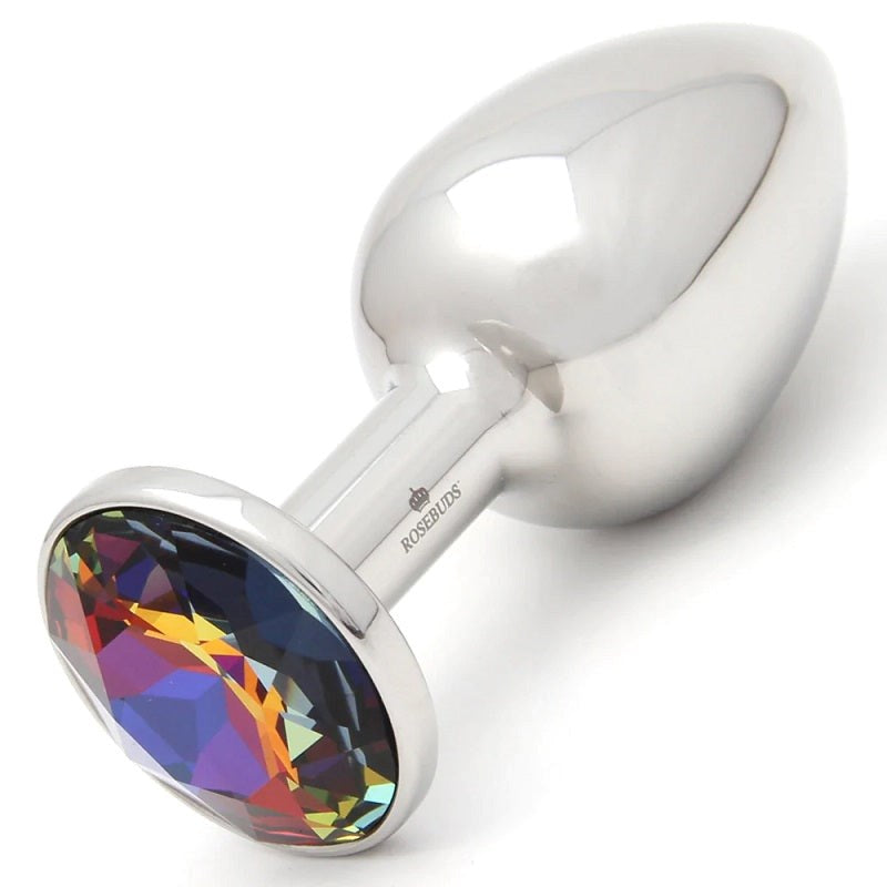 Rosebuds Stainless Steel Medium Plug Double Ender