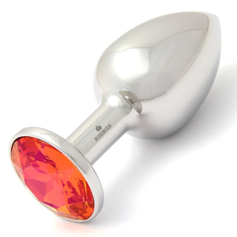 Rosebuds Stainless Steel Medium Plug Double Ender