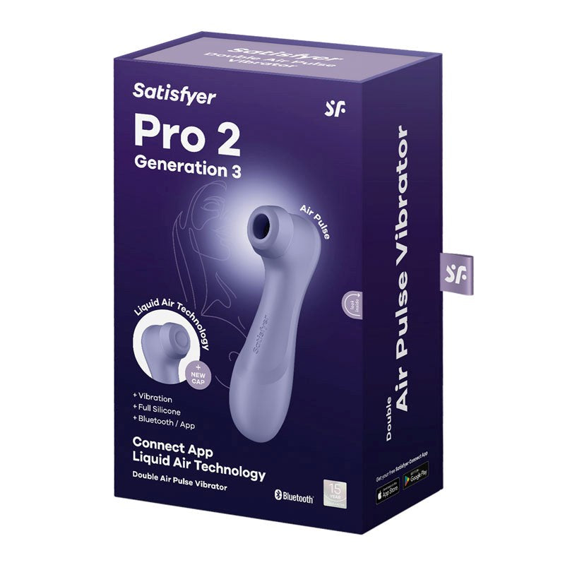 Satisfyer Pro 2 Generation 3 with App Control Clit Ticklers and Pulsators