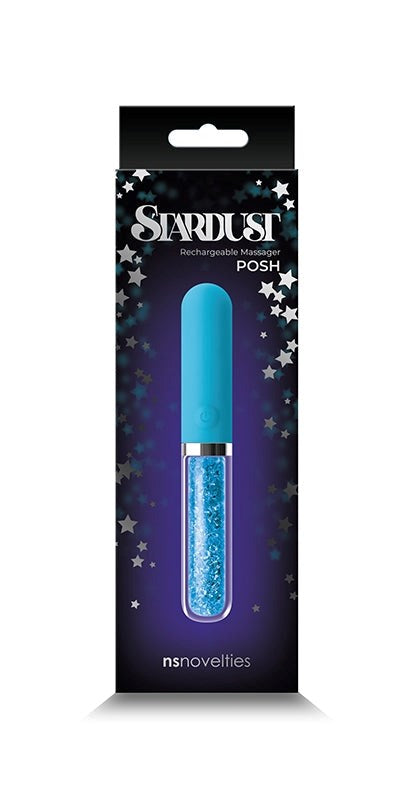 Stardust Posh - Rechargeable Bullet Vibrator with Crystals - Glass Sex Toys