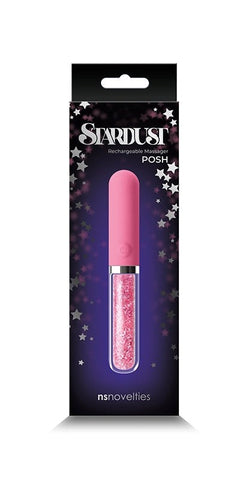 Stardust Posh - Rechargeable Bullet Vibrator with Crystals - Glass Sex Toys