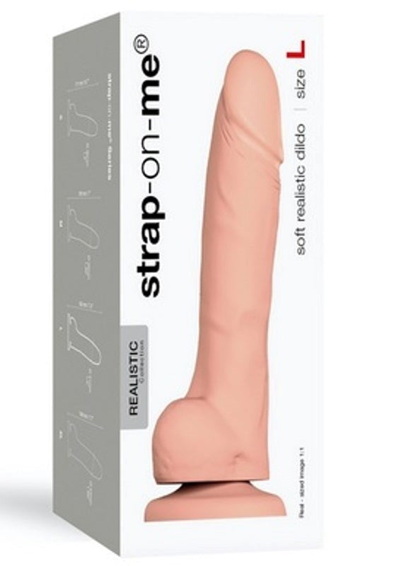 Strap-on-Me Soft Realistic Dildo Large Moulding Kits