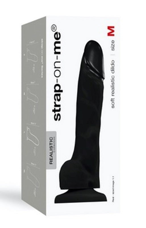 Strap-on-Me Soft Realistic Dildo Medium Strap On Sextoys