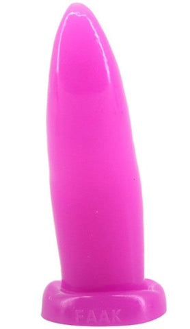 FAAK's Soft and Versatile Tongue-Shaped Anal Stimulator - Realistic Dildos
