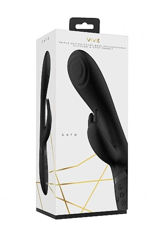 Vive Cato Pulse G-Spot Rabbit Vibrator - Rabbit Vibrators