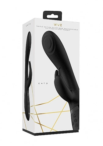 Vive Cato Pulse G-Spot Rabbit Vibrator - Rabbit Vibrators