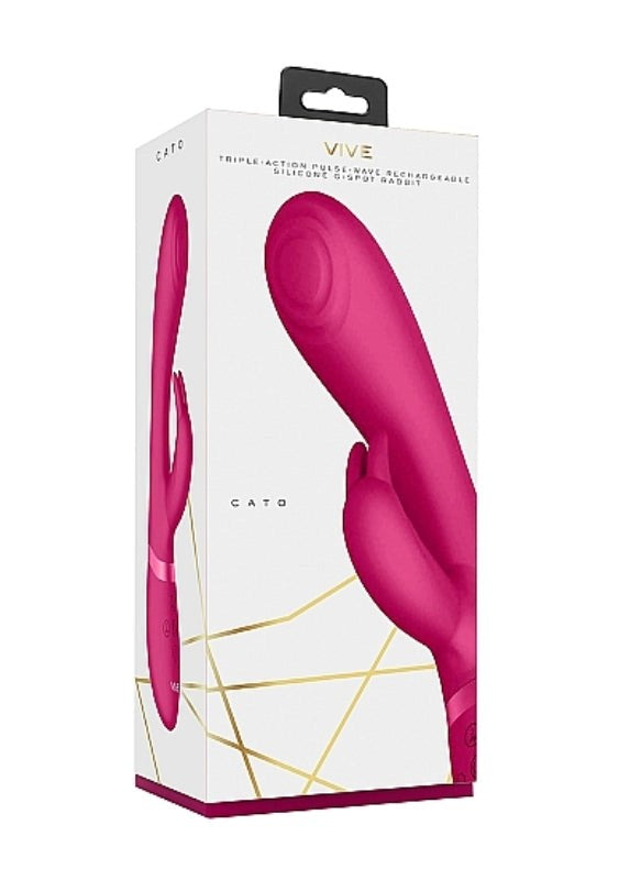 Vive Cato Pulse G-Spot Rabbit Vibrator Rabbit Vibrators