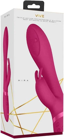 Vive Mira Spinning G-Spot Rabbit - Rabbit Vibrators