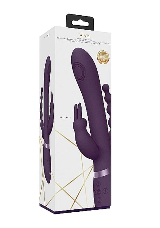 Vive Rini Purple - Tailored Pleasure for Intimate Bliss - Body Wands