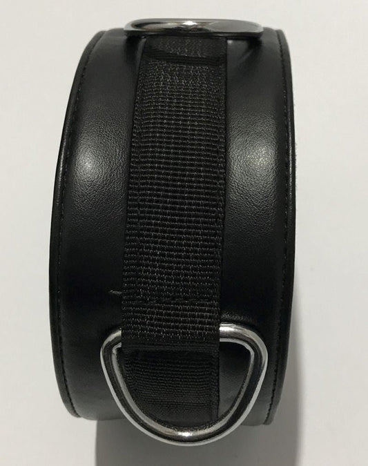 3 D Rings Bondage Collar - Collars and Leads