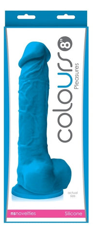 NS Novelties Colours Pleasure 8in Dildo - Ultimate Satisfaction Guaranteed - Realistic Dildos