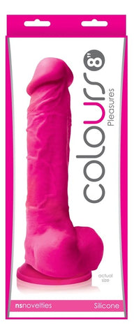 NS Novelties Colours Pleasure 8in Dildo - Ultimate Satisfaction Guaranteed - Realistic Dildos