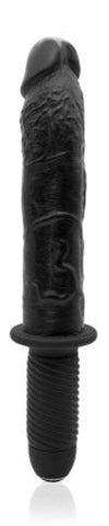 Electrifying Ecstasy - Dark Stallions 8.5 Vibrating Pleasure Toy - Clit Ticklers and Pulsators