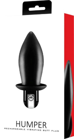 Excellent Power Wide Humper Rechargeable Vibrating Butt Plug - Bullet Vibrators