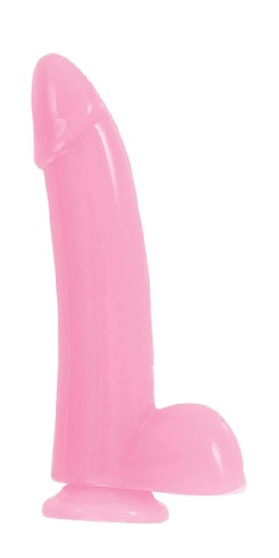 Firefly Smooth Glowing Dong 8 Inch - Personal Massagers