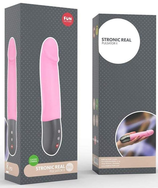 Fun Factory Stronic Real - Pulsating Pleasure for Unparalleled Ecstasy - Clit Ticklers and Pulsators