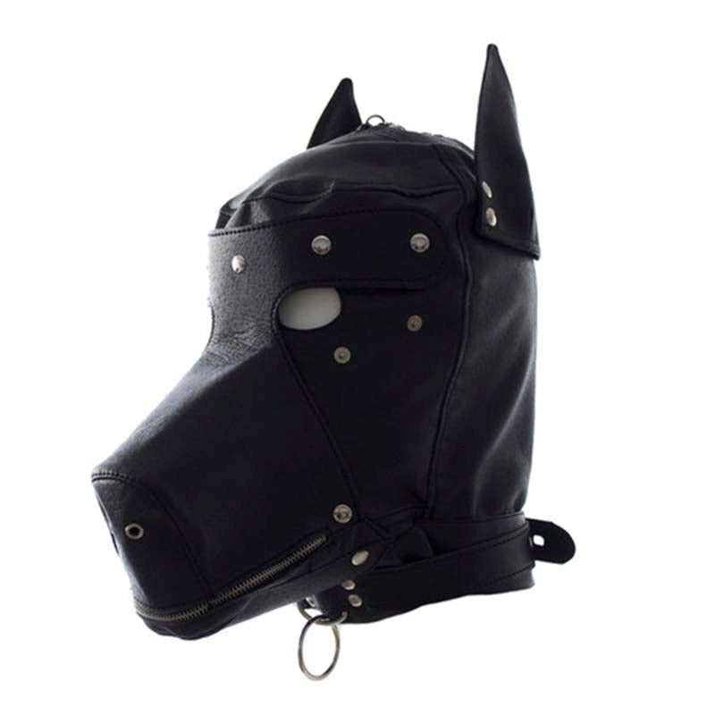 Hound Dog Hood With Detachable Blindfold Fancy Dress Ups