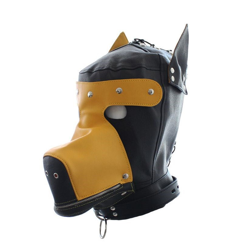 Hound Dog Hood With Detachable Blindfold Fancy Dress Ups