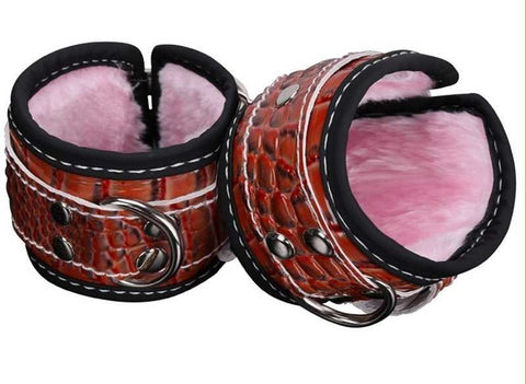 Plush Padded Restraint Cuffs - Stylish Bondage Accessories - Cuffs and Restraints