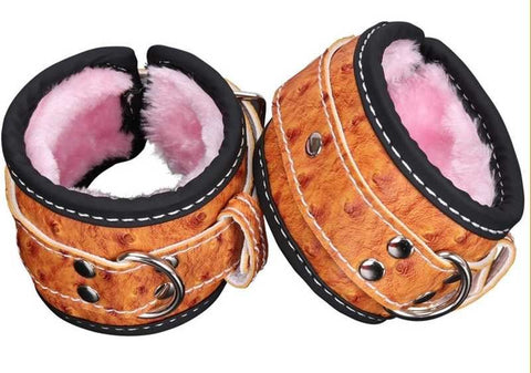Plush Padded Restraint Cuffs - Stylish Bondage Accessories - Cuffs and Restraints