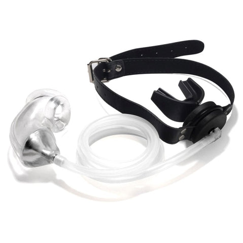 Piss Urinal With Cock Cage - Male Chastity