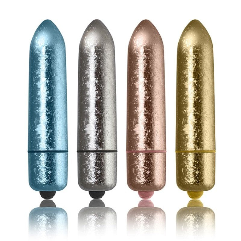 Rocks Off 120mm Frosted Fleurs Bullet Vibrators