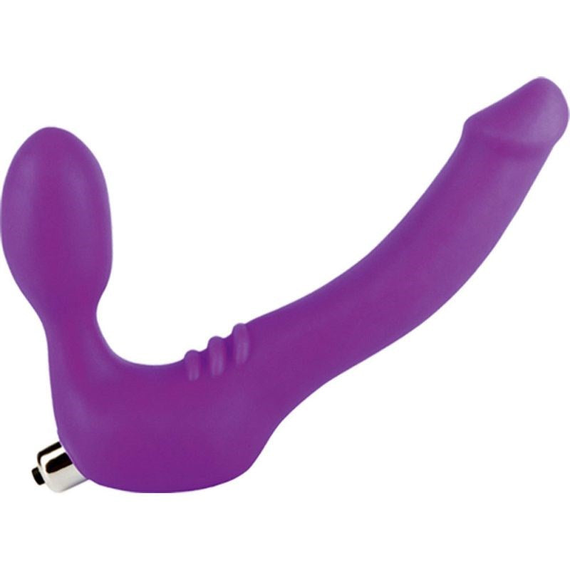 Simply Strapless Vibrating Silicone Strap-On Medium Love Eggs and Kegel Exercisers